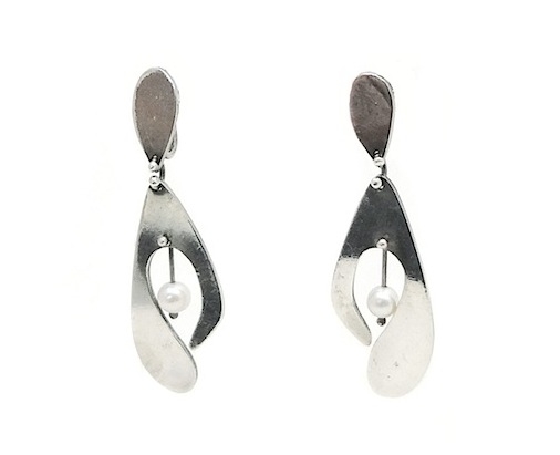 SteigH SilverPearl_Earrings