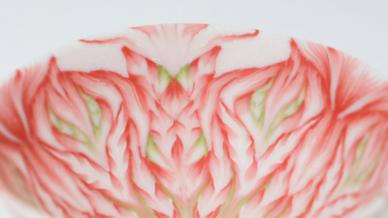 FeiblemanD_Bowl_Pink_and_Green_Detail-5