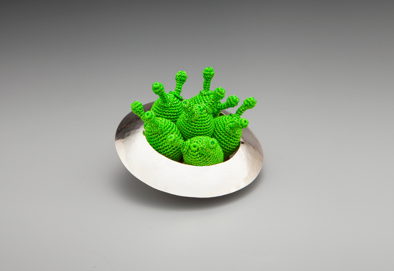 2016 Brachiosaurus Tree with UFO Nest and Alien Eggs - brooch.jpeg