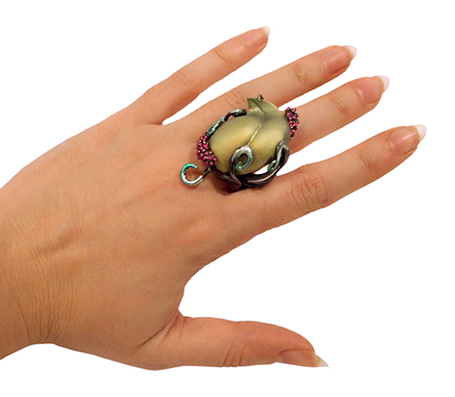MarinJ_EntangledIntheLeaf_Ring_Worn_2014_sm