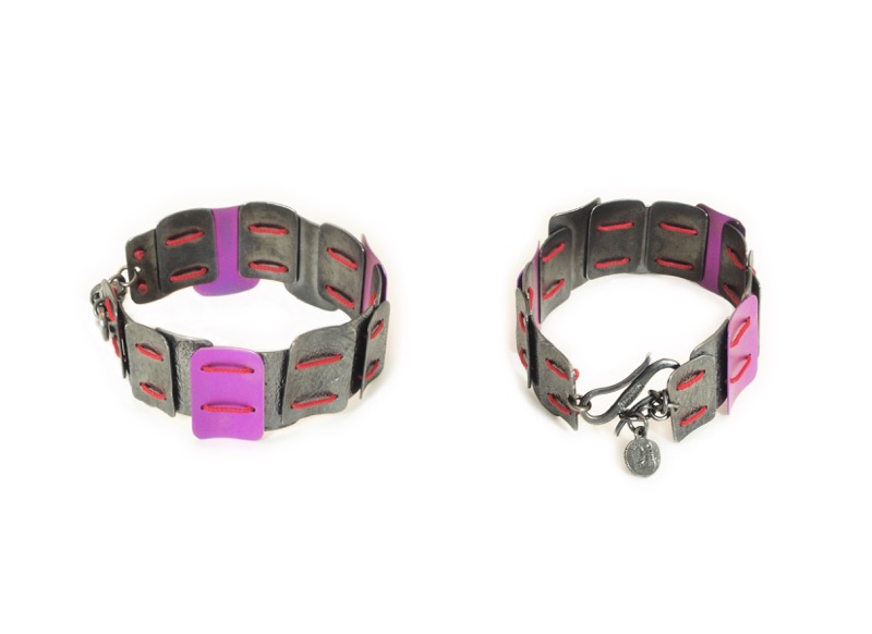 JoseMarin_Bracelette_PurpleandSilverTiles.jpg