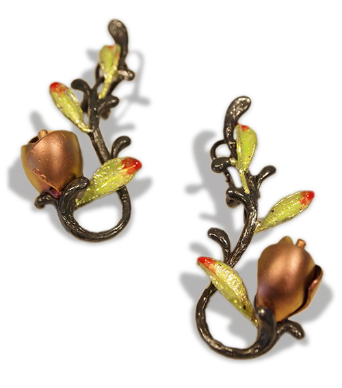 MarinJ_TheLadyoftheBushes_Earrings_2014_sm