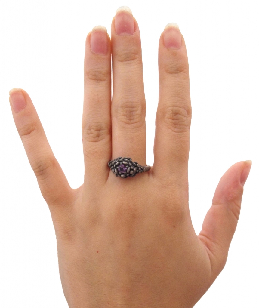 RochelN_NR8_BlackenedSilverAmethyst_Ring_Worn.jpg