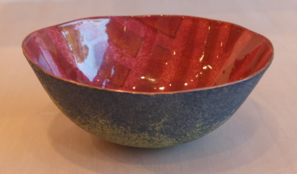 PerkinsS_RedStripedBowl.JPG