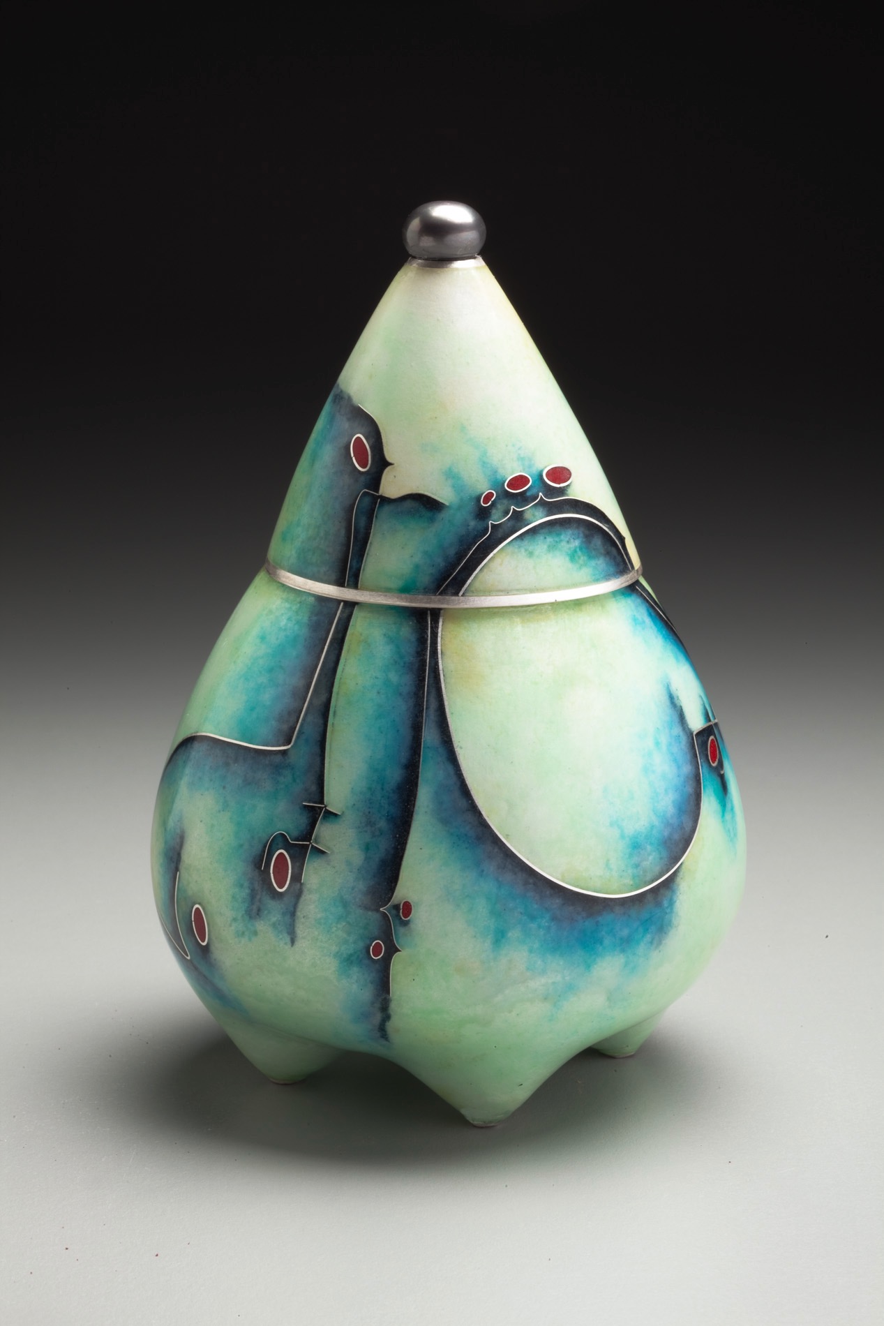 Double-Line-Container-2012-Ag-enamel-pearl-about-4.5_-tall-3800.00 Double-Line-Container-2012-Ag-enamel-pearl-about-4.5_-tall-3800.00