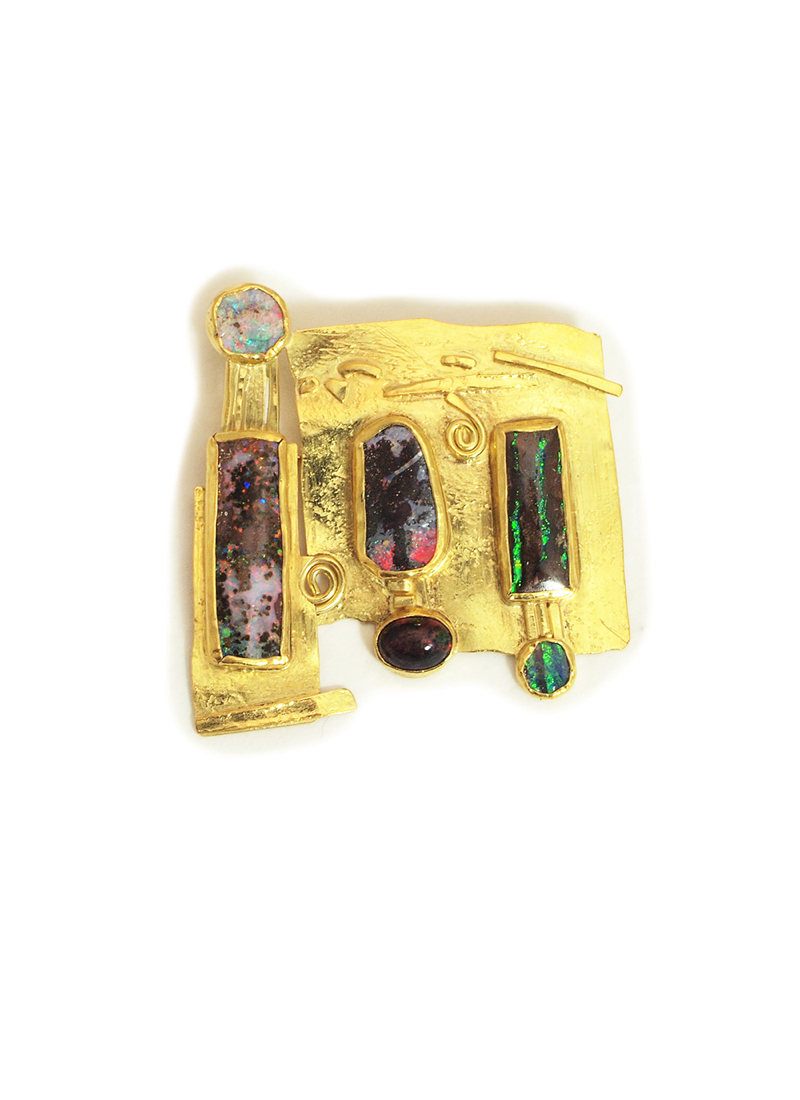 YoshikoYamamoto_GoldAssortedOpalBrooch_Front.jpg
